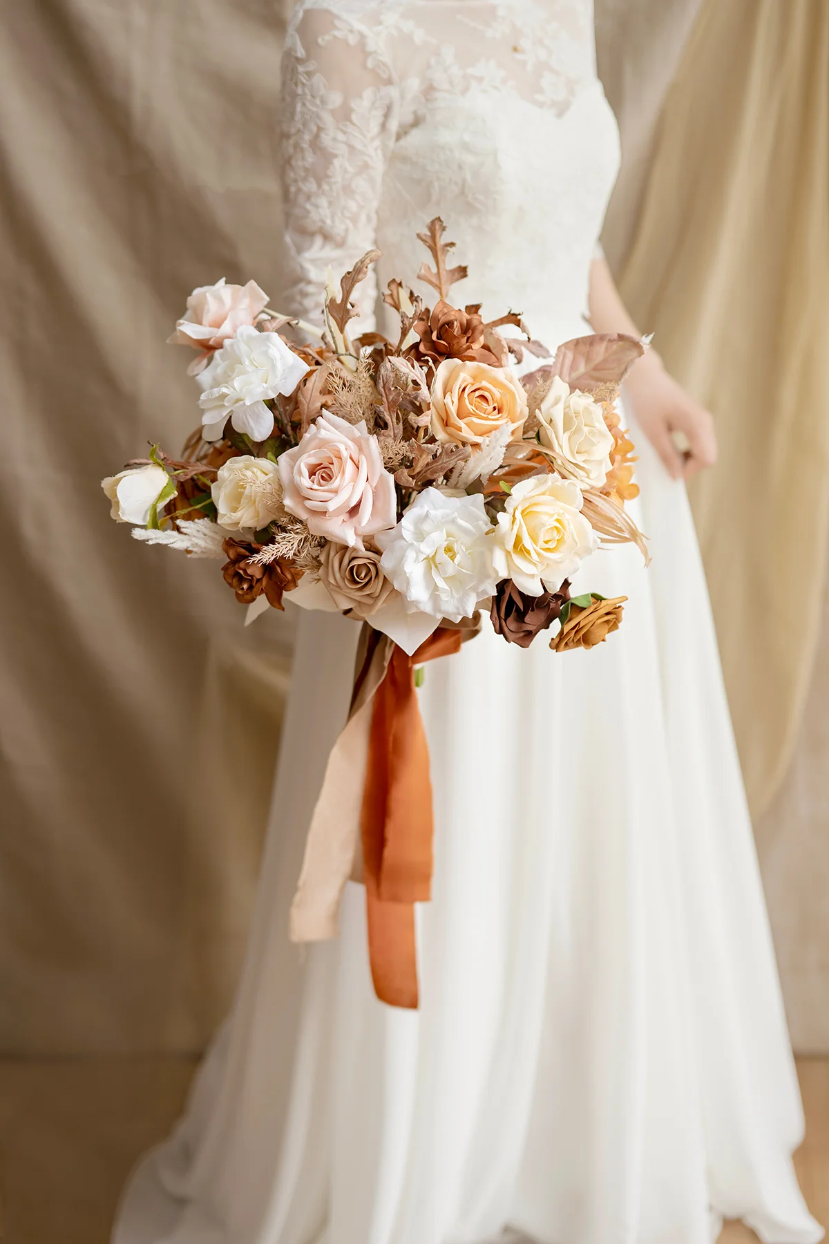 Rust Sepia Wedding