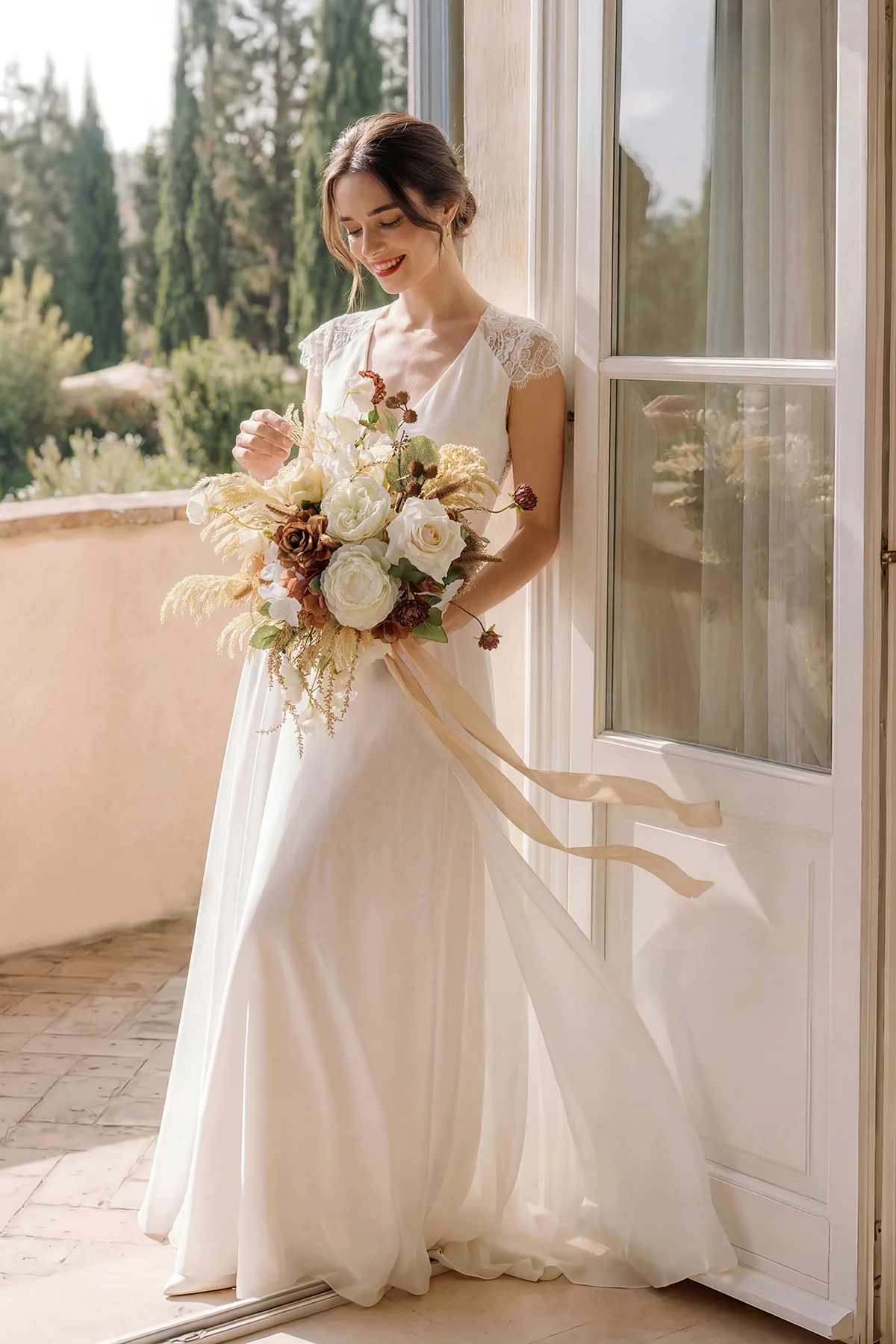 Sunset Terracotta Wedding